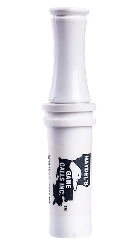 Haydel's B14 Blue & Snow Goose Open Call - White Plastic