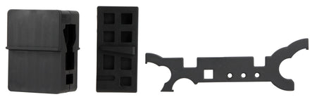 TacFire TLC1 AR-15 Armorer's Kit Black Steel with Vise Blocks and Armorer's Wrench 5.56x45mm NATO