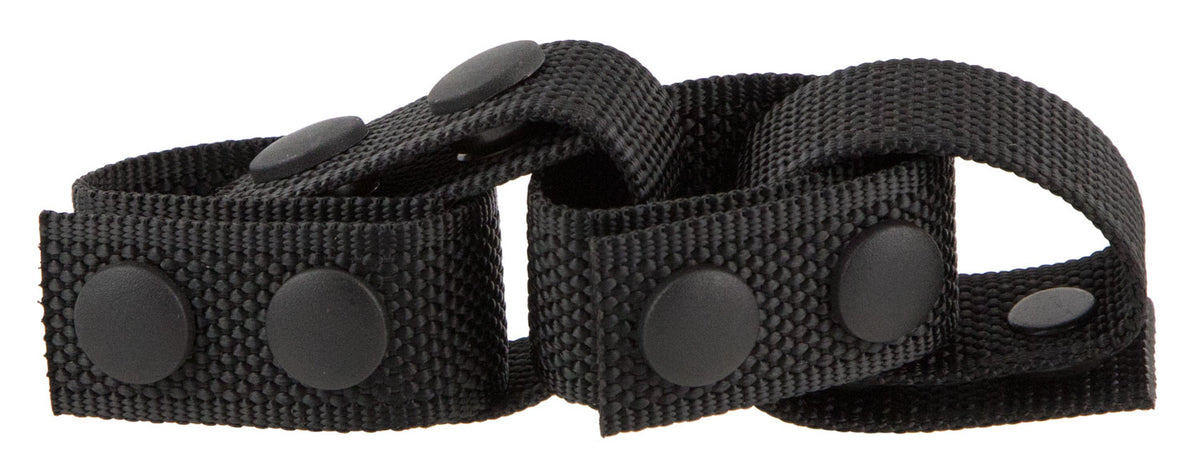 Blackhawk 44B350BK Belt Keeper Cordura 2-Inch Wide Black Duty Gear