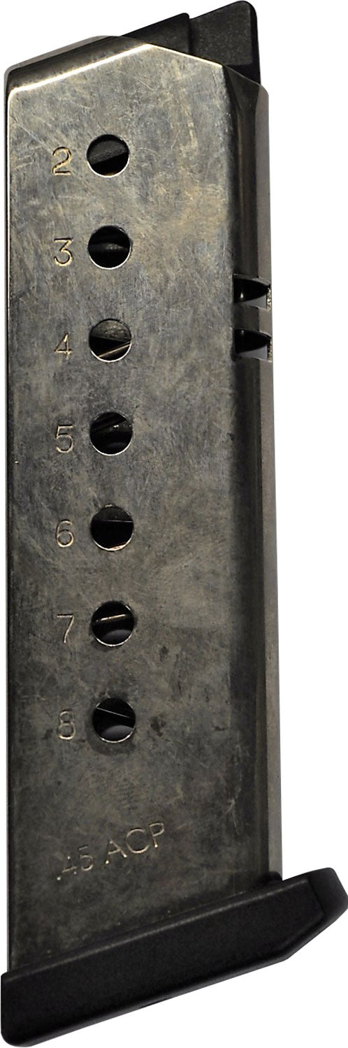 Rock Island 44522 ACT-MAG 8-Round 45 ACP Pistol Magazine Fits Sig Sauer P220 Blued Metal