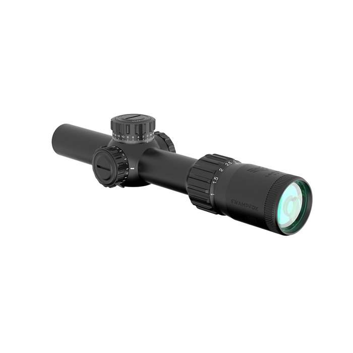 Swampfox Optics Tomahawk II LPVO 1-4x24mm Red BDC Illuminated