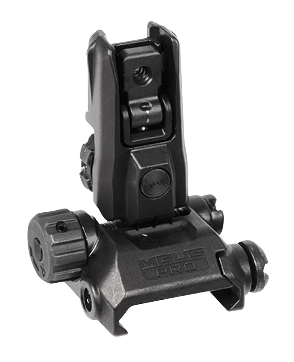 Magpul MAG527-BLK MBUS Pro LR Adjustable Rear Sight Black for AR-15