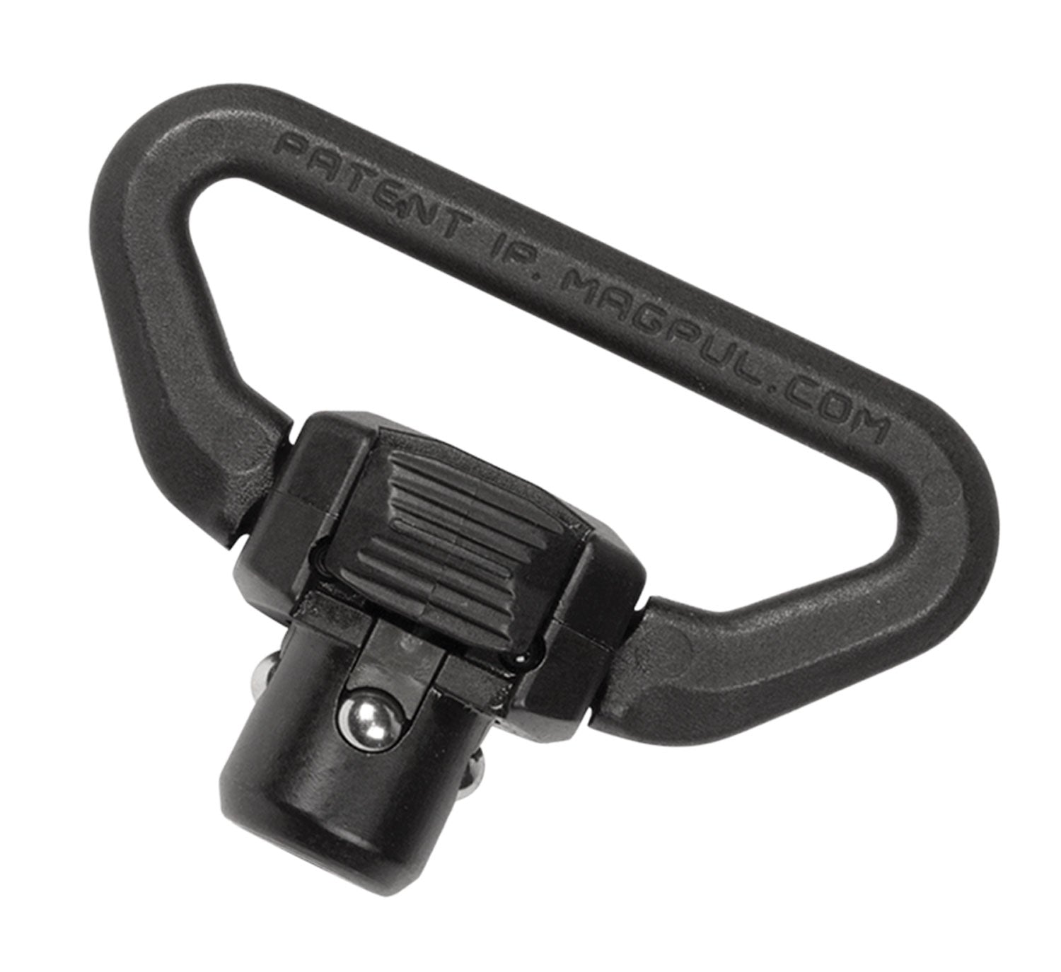 Magpul MAG543-BLK QDM Quick Detach Sling Swivel Black Melonite Steel 1.25 Inch