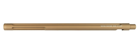 Tactical Solutions X-Ring Barrel 22 LR 16.50" Quicksand Finish Aluminum Bull Fluted Threaded for Ruger 10/22