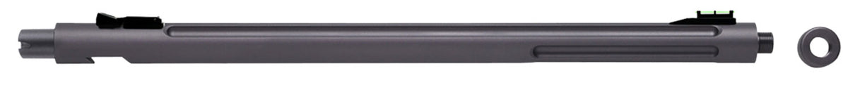 Tactical Solutions X-Ring Barrel 22 LR 16.50" Gunmetal Gray Aluminum Bull Fluted Threaded with Sights for Ruger 10/22
