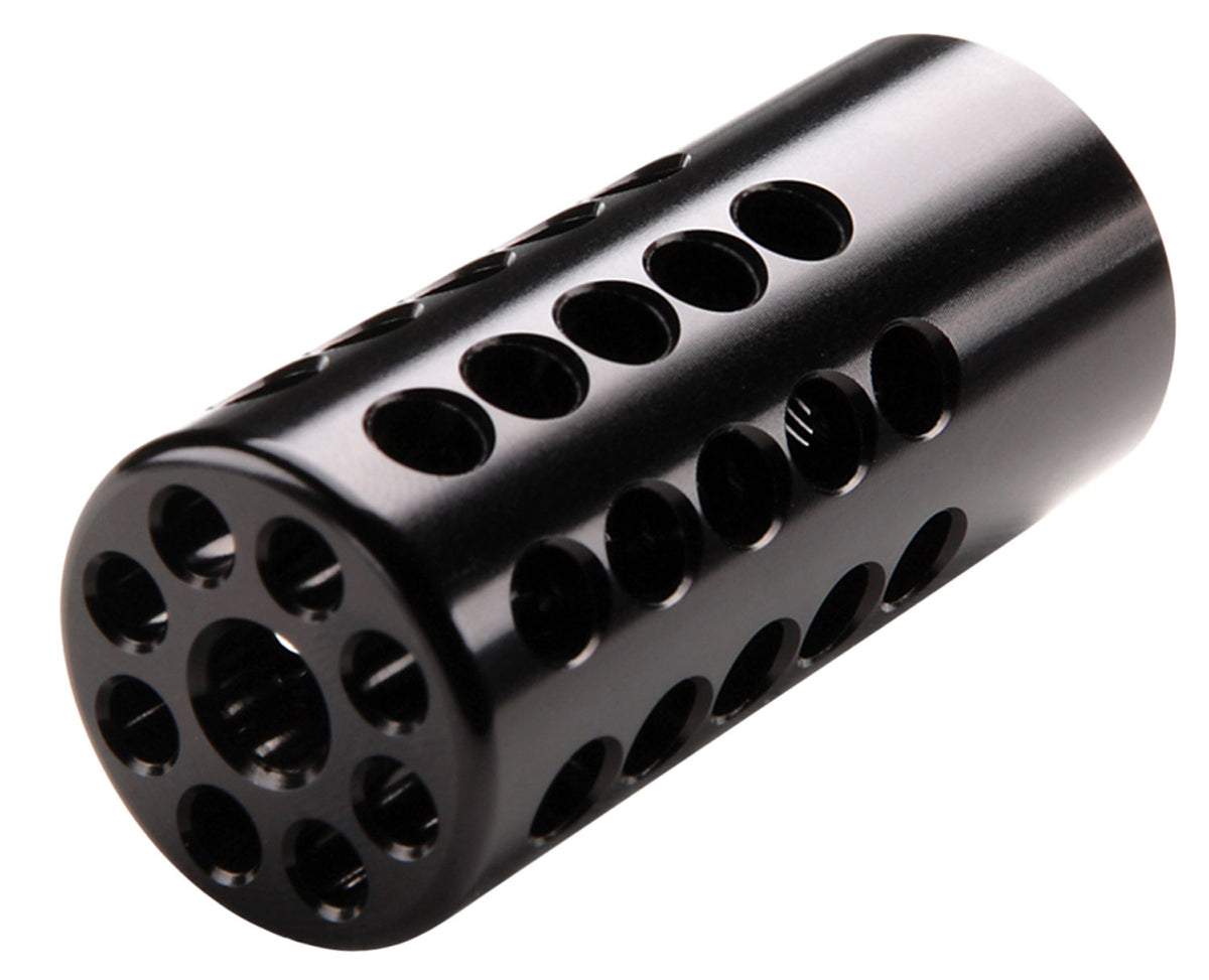 Tactical Solutions 1022CMPBLK X-Ring Compensator Black Gloss Aluminum 1/2"-28 tpi for 22 LR Ruger 10/22