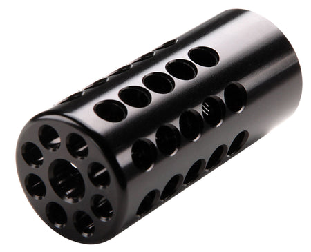 Tactical Solutions 1022CMPBLK X-Ring Compensator Black Gloss Aluminum 1/2"-28 tpi for 22 LR Ruger 10/22