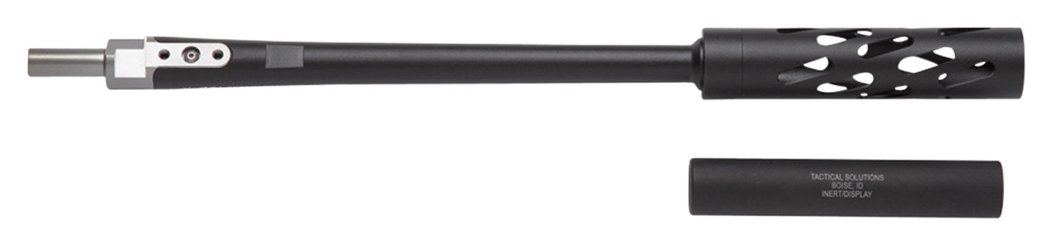 Tactical Solutions X-Ring SB-X Takedown Barrel 22 LR 16.63" Matte Black Tapered Suppressor Ready for Ruger 10/22