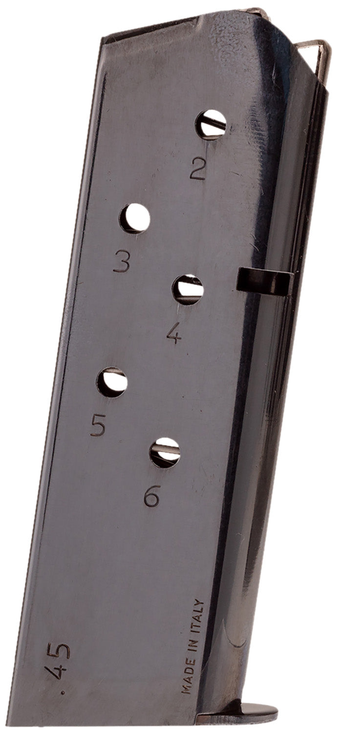 Taurus 358001401 1911 Officer 6-Round .45 ACP Blued Metal Magazine