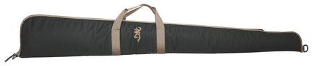 Browning 1410049152 Plainsman 52" Black/Tan 600D Polyester Shotgun Case with Foam Padding