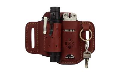 1791 Gun Leather EDC Heavy Duty Burgundy Multitool and Accessory Organizer