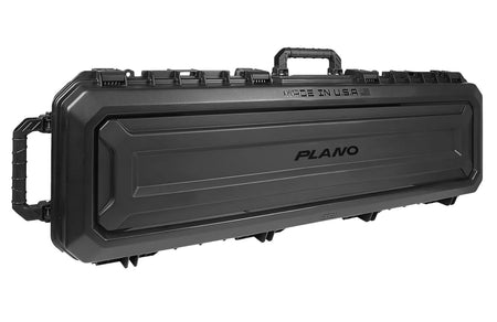 Plano PLA118521 All Weather Double Gun Hard Case Black Polymer Foam Padded