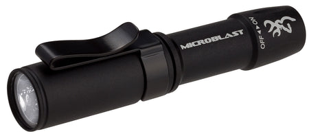 Browning 3712114 Microblast AAA Compact Flashlight Black 72 Lumens White Nichia LED