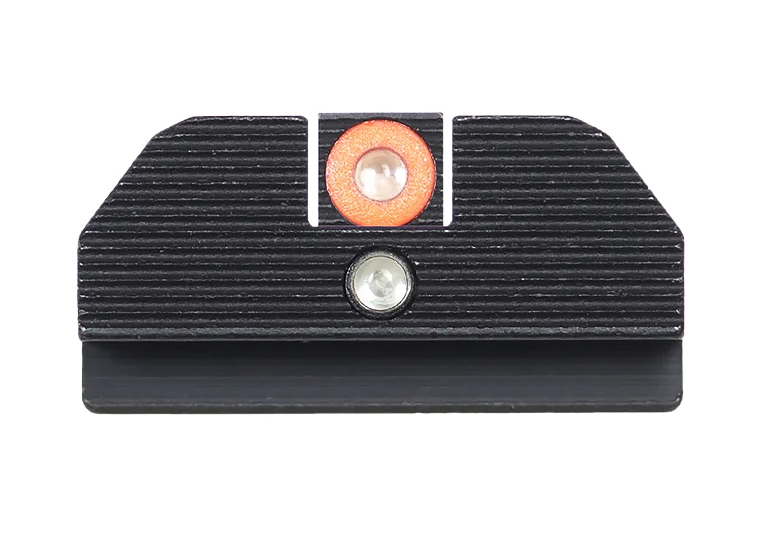Night Fision GLK001015OGZ Student of the Gun Accur8 Tritium Night Sights Glock 17/17L/19 Orange Outline Front