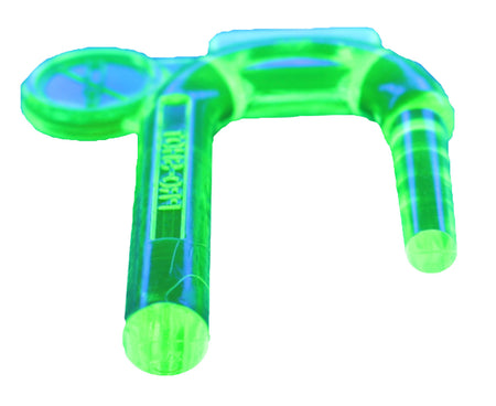 Pro-Shot BL2CFGREEN UV Bore Light Chamber Flag .22 Cal & Up Neon Green Fiber Optic Illuminator 2 Pack