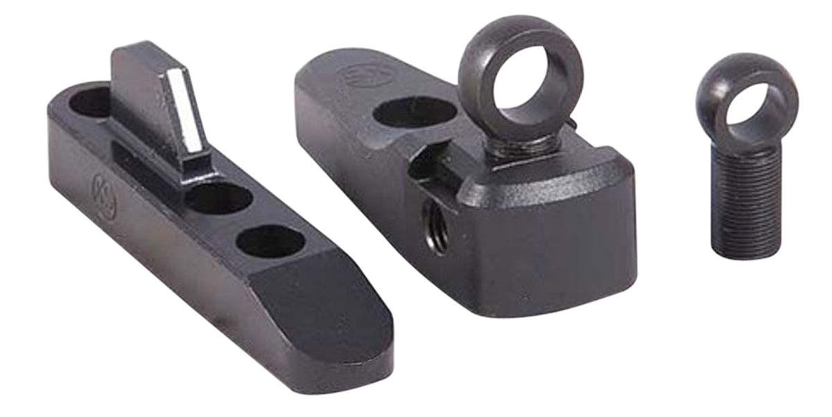 XS Sights ML00135 Marlin Ghost Ring WS Adjustable Iron Sight Set - White Stripe Front