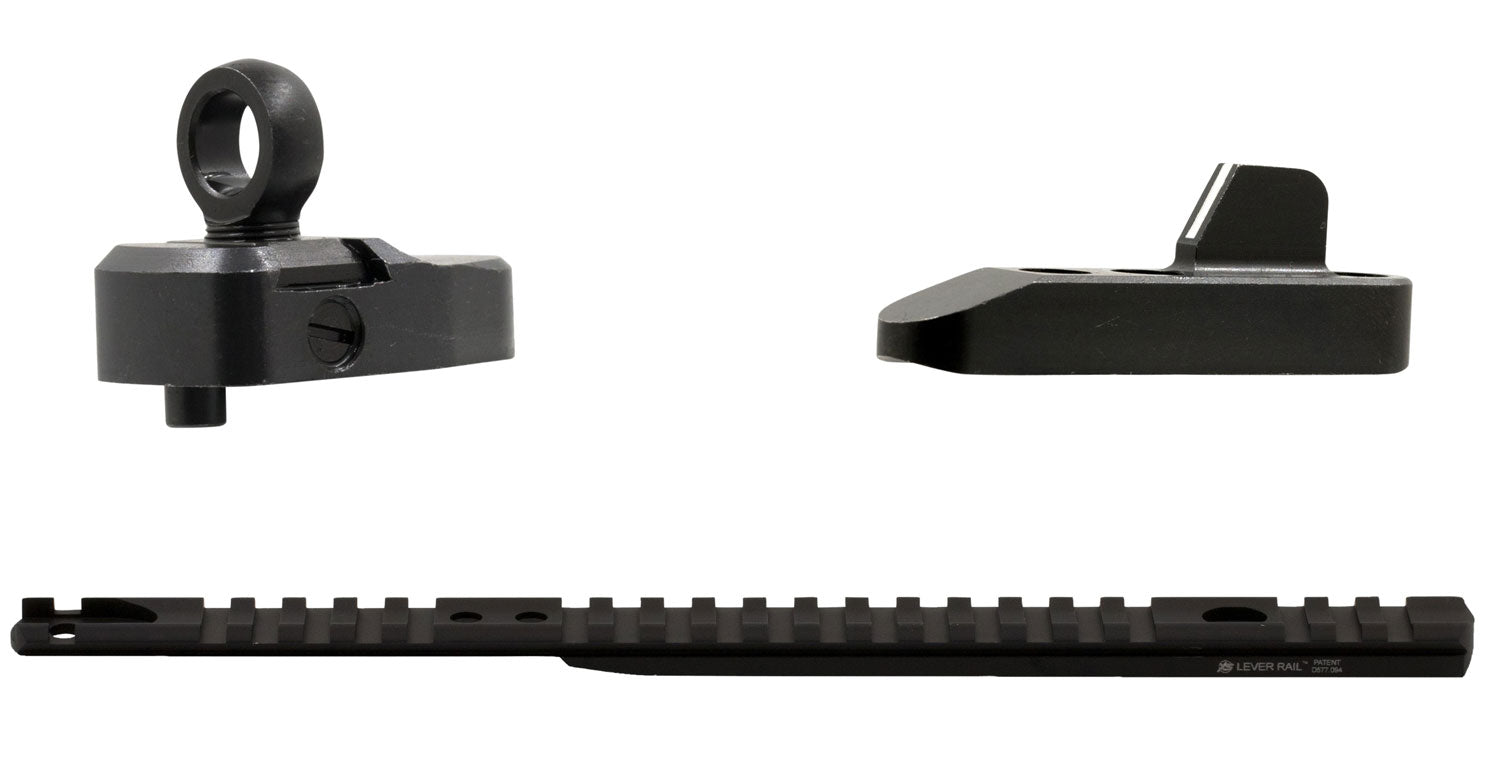 XS Sights ML10015 Marlin 1895 Lever Rail with Ghost Ring WS Sight Set - Picatinny Optic Mount