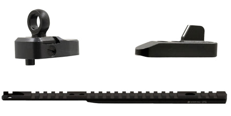XS Sights ML10015 Marlin 1895 Lever Rail with Ghost Ring WS Sight Set - Picatinny Optic Mount