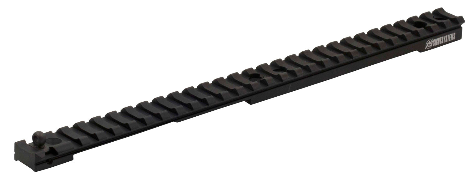 XS Sights RU5000RN GunSite Scout Rifle Scope Mount with Integrated Ghost Ring Black Anodized