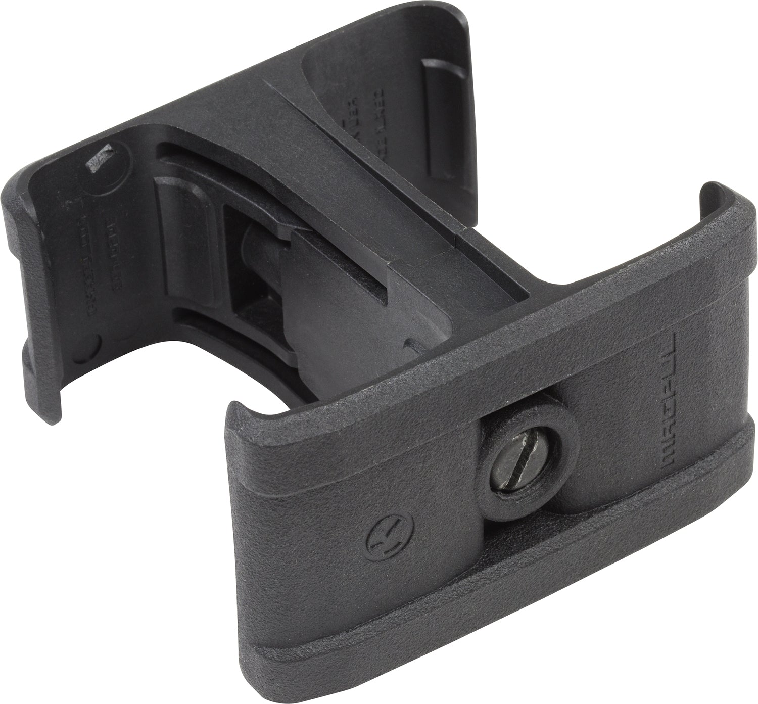 Magpul MAG566-BLK AK MagLink Coupler for PMAG 30 AK/AKM Magazines 7.62x39mm Black Polymer 2-Piece Bolt-On