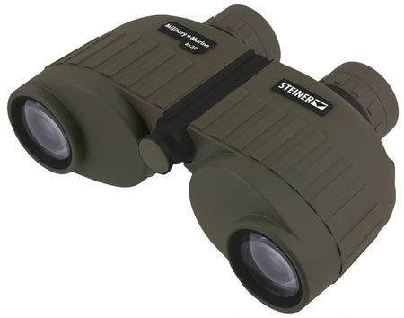 Steiner 2033 Military-Marine 8x30mm Porro Prism Sports-Auto Focus OD Green Makrolon Rubber Armor Binocular