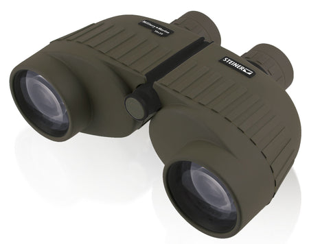 Steiner 2035 Military-Marine 10x50mm Porro Prism Binocular, Sports-Auto Focus, OD Green Makrolon w/Rubber Armor