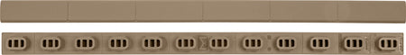 Magpul MAG602-FDE M-LOK Type 1 Rail Covers Flat Dark Earth 2-Pack