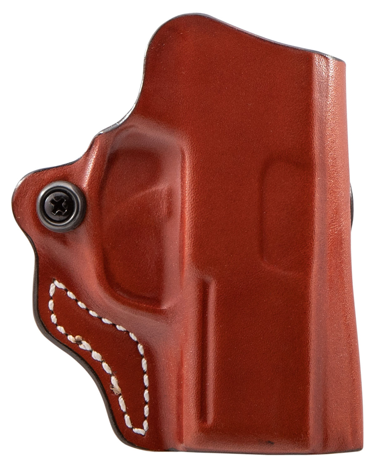 DeSantis Mini Scabbard OWB Tan Leather Belt Slide Holster for Sig P365 Right Hand