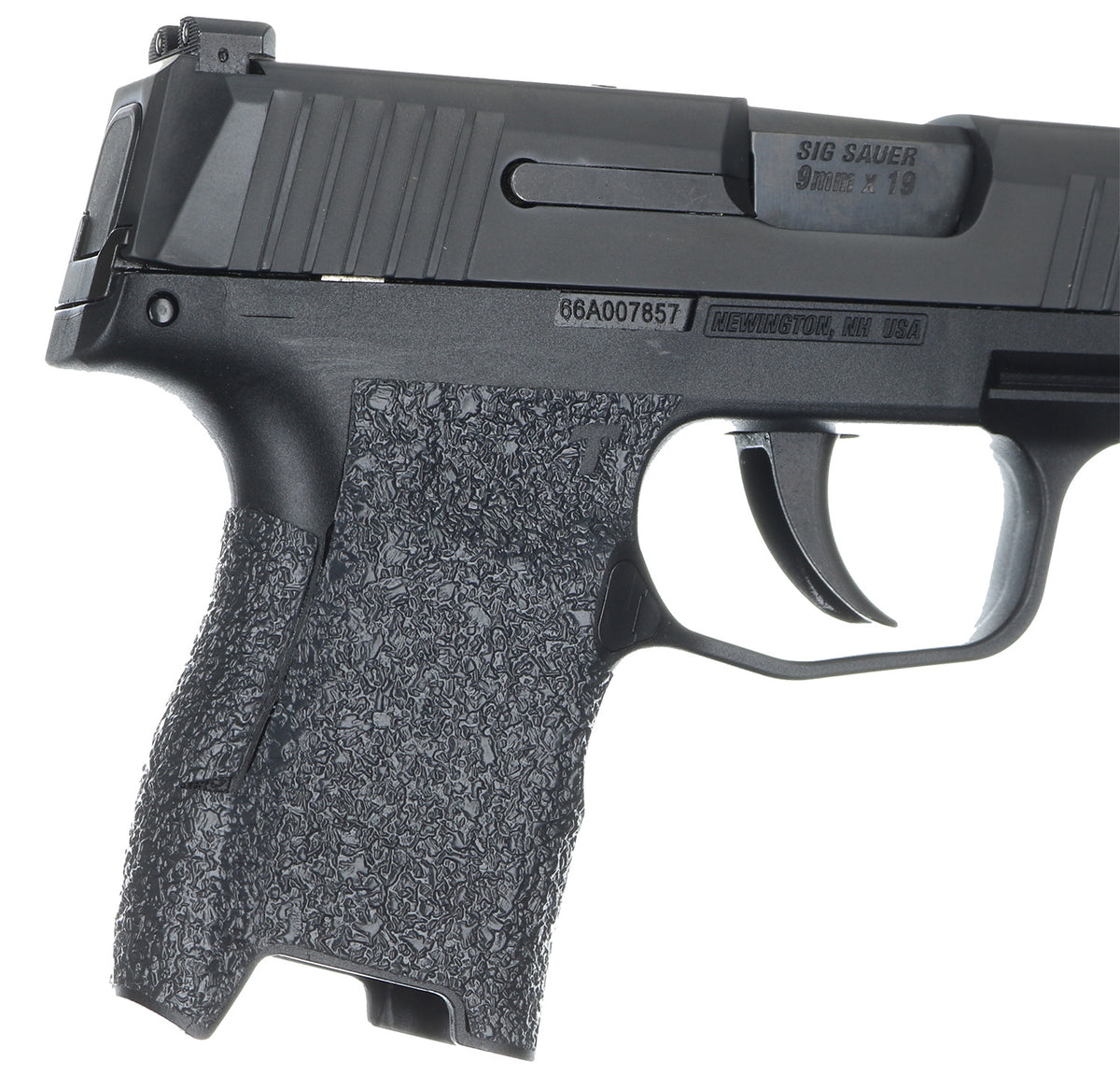 Talon Grips 021R Adhesive Rubber Grip Wrap for Sig Sauer P365, Black Textured