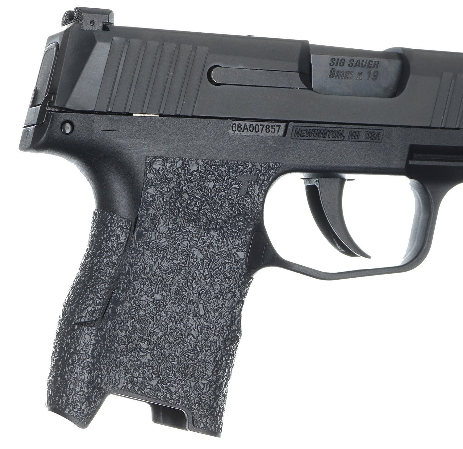 Talon Grips 021R Adhesive Rubber Grip Wrap for Sig Sauer P365, Black Textured