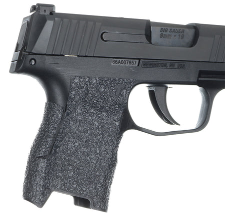 Talon Grips 021R Adhesive Rubber Grip Wrap for Sig Sauer P365, Black Textured