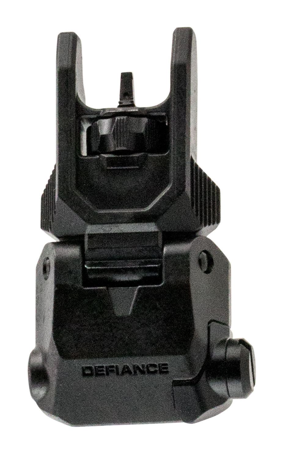 Kriss USA DAFSBL00 Defiance Steel Front Flip-Up Iron Sight Black AR-15