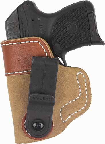 DeSantis Soft Tuck RH IWB Natural Leather Holster for 1911 3-3.5 Inch