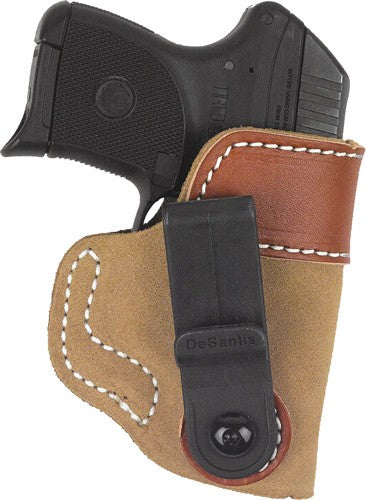 DeSantis Soft Tuck RH IWB Natural Leather Holster for Ruger LC9