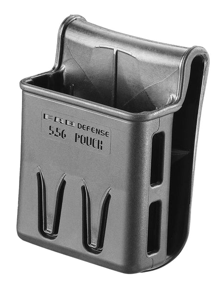 FAB Defense FX556P M4 Magazine Pouch Belt Mount Black Polymer Ambidextrous M16 M4 AR-15