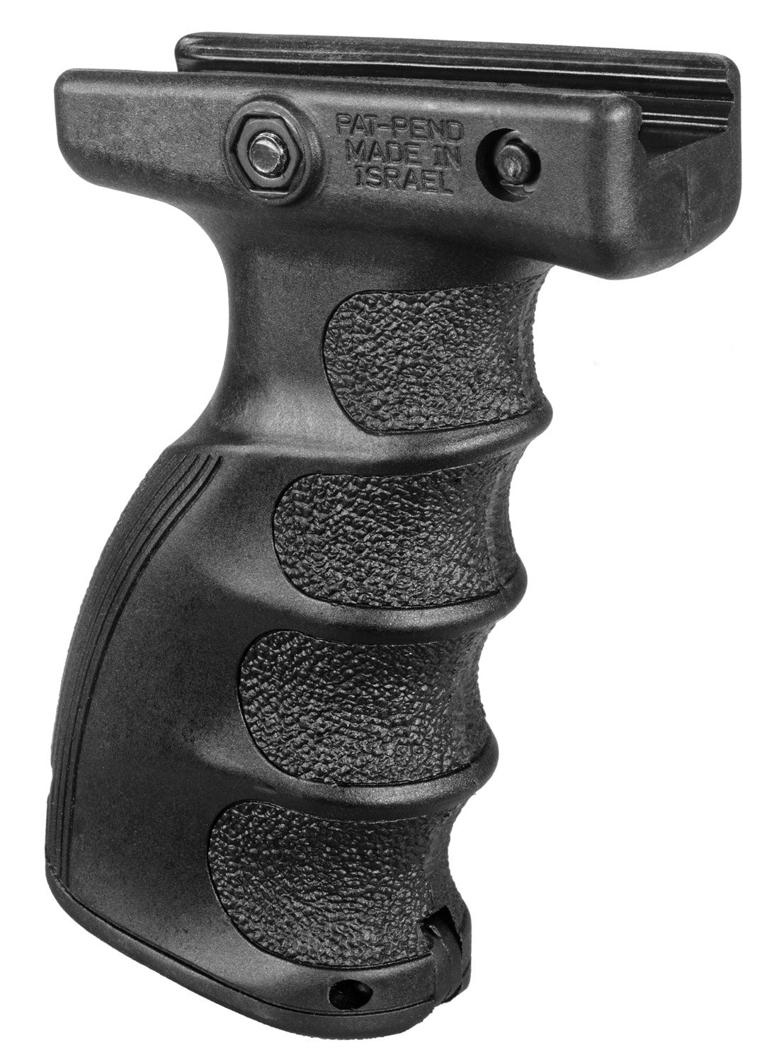 FAB Defense FXAG44SB AG-44S Quick Release Ergonomic Foregrip for Picatinny Rail Black Polymer