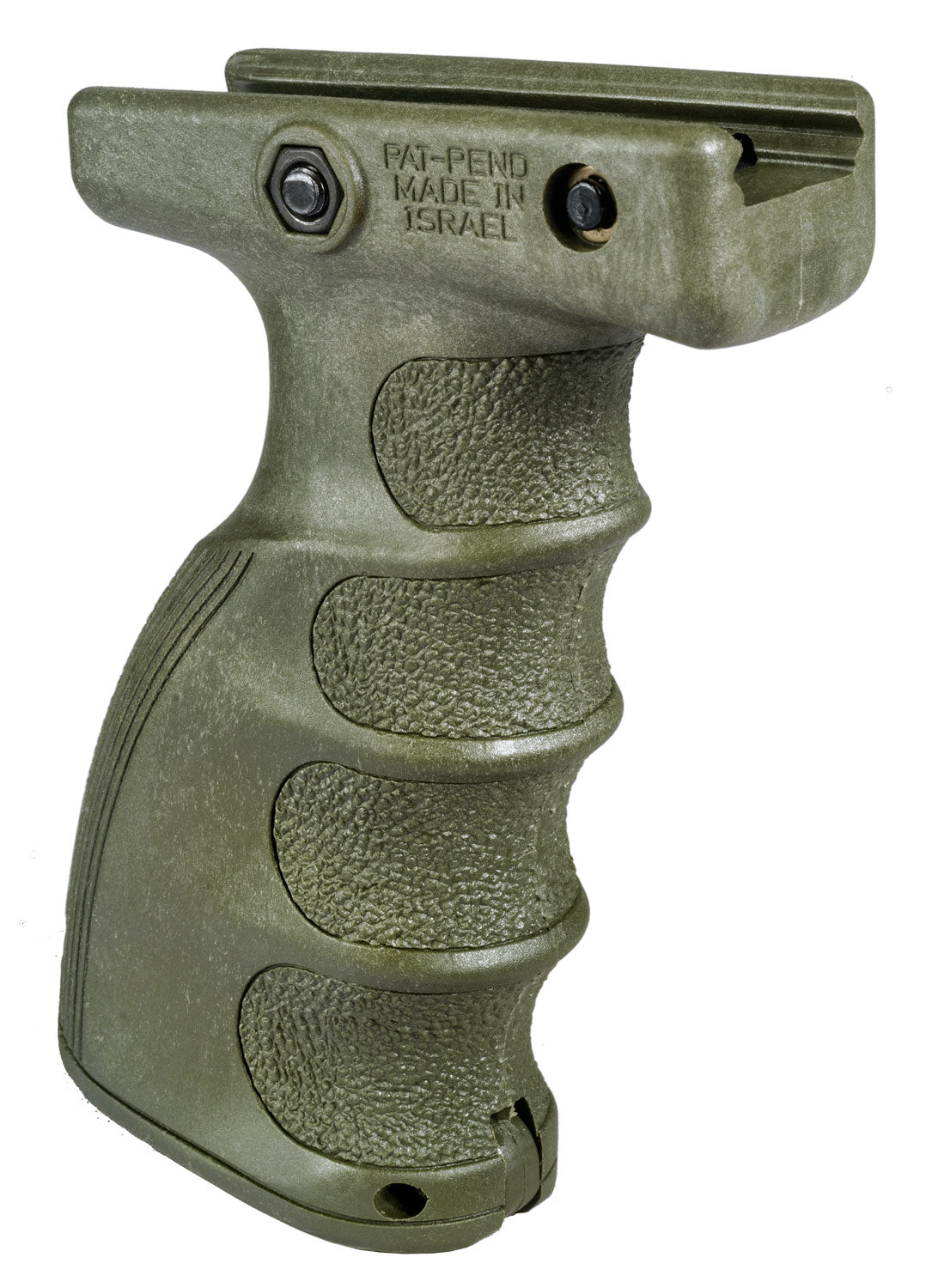 FAB Defense FXAG44SG AG-44S Quick Release Ergonomic Foregrip for Picatinny Rail OD Green Polymer
