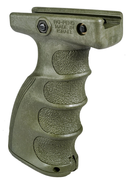 FAB Defense FXAG44SG AG-44S Quick Release Ergonomic Foregrip for Picatinny Rail OD Green Polymer