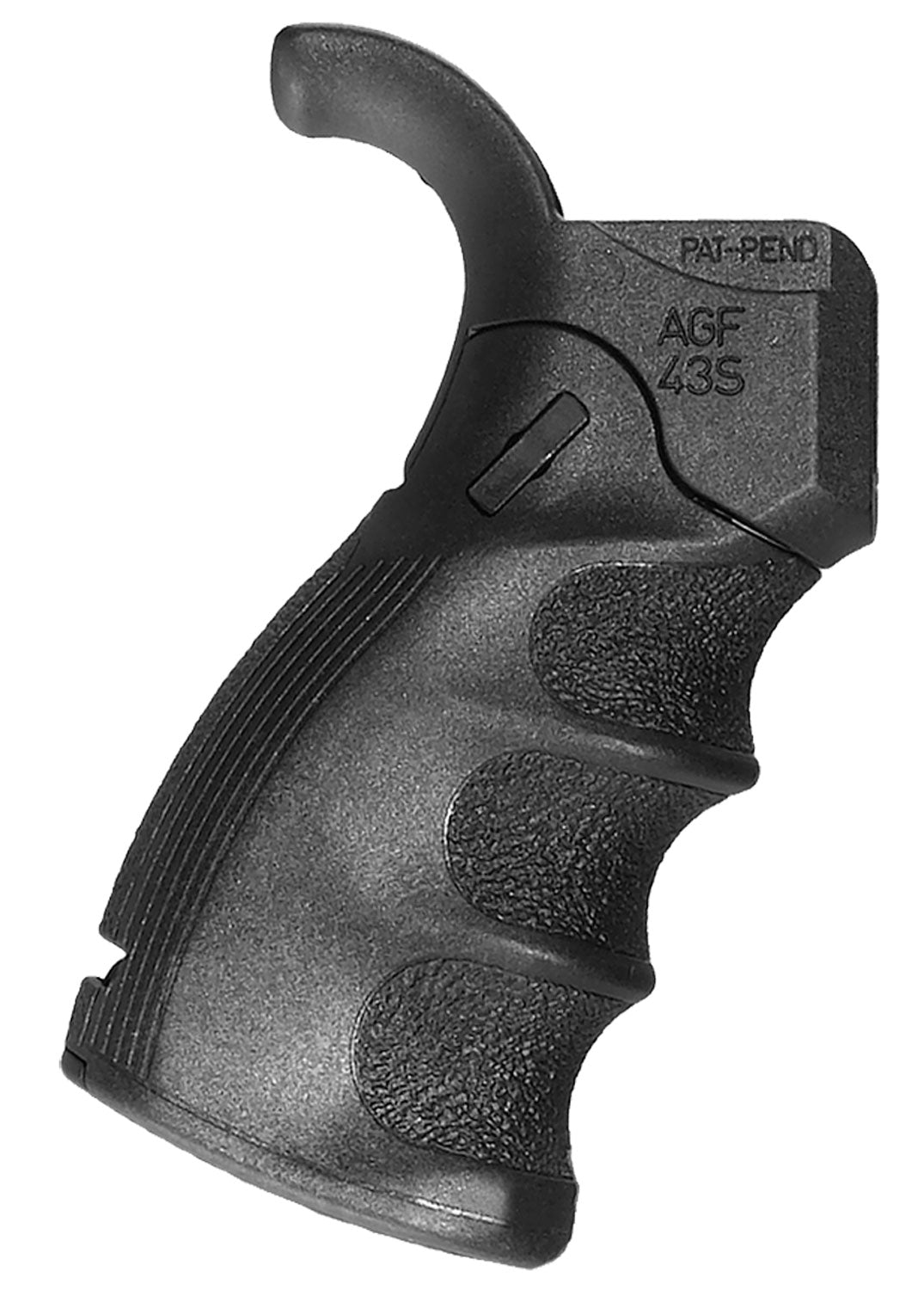 FAB Defense FXAGF43SB AGF-43S Tactical Folding Pistol Grip for AR-15/M4/M16 Black Polymer