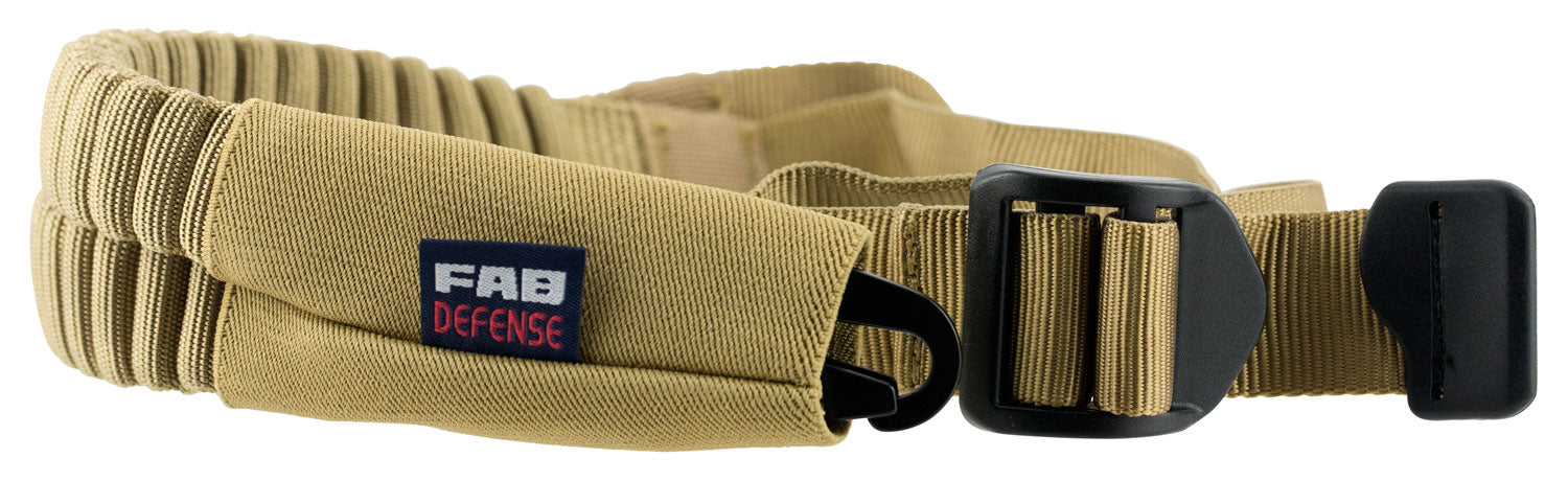 FAB Defense Bungee One Point Tactical Sling Flat Dark Earth 23.60" OAL AR Platform