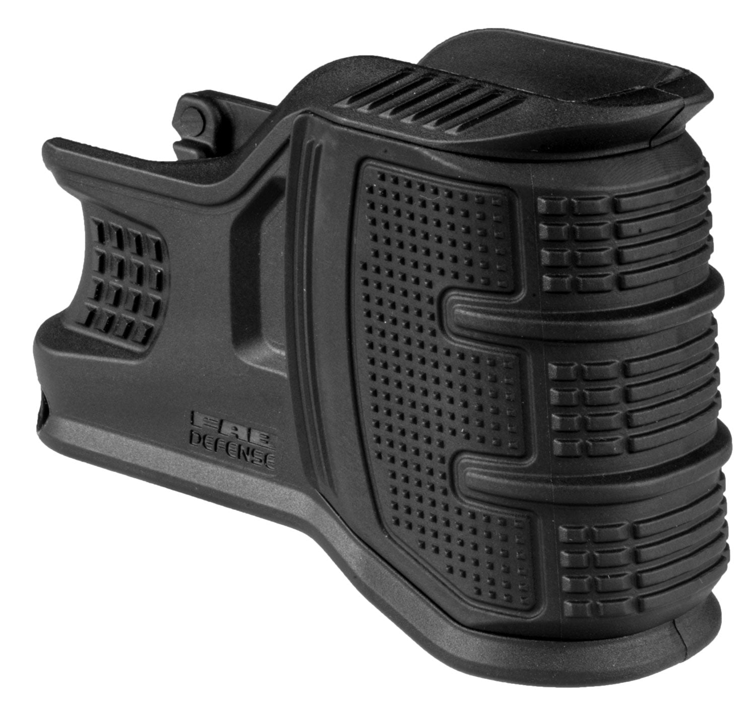 FAB Defense FXMOJOB Mojo Magwell Foregrip with Replaceable Grips for M16 5.56x45 Lower Receiver Variants Black Fiberglass Reinforced Polymer