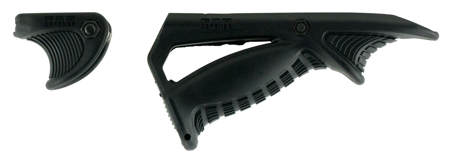 FAB Defense FXPTKCB PTK & VTS Combo Ergonomic Pointing Grip with Storage Compartment Black Polymer