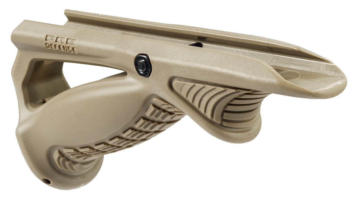 FAB Defense FXPTKT PTK Ergonomic Pointing Grip Angled with Storage Compartment Flat Dark Earth Polymer