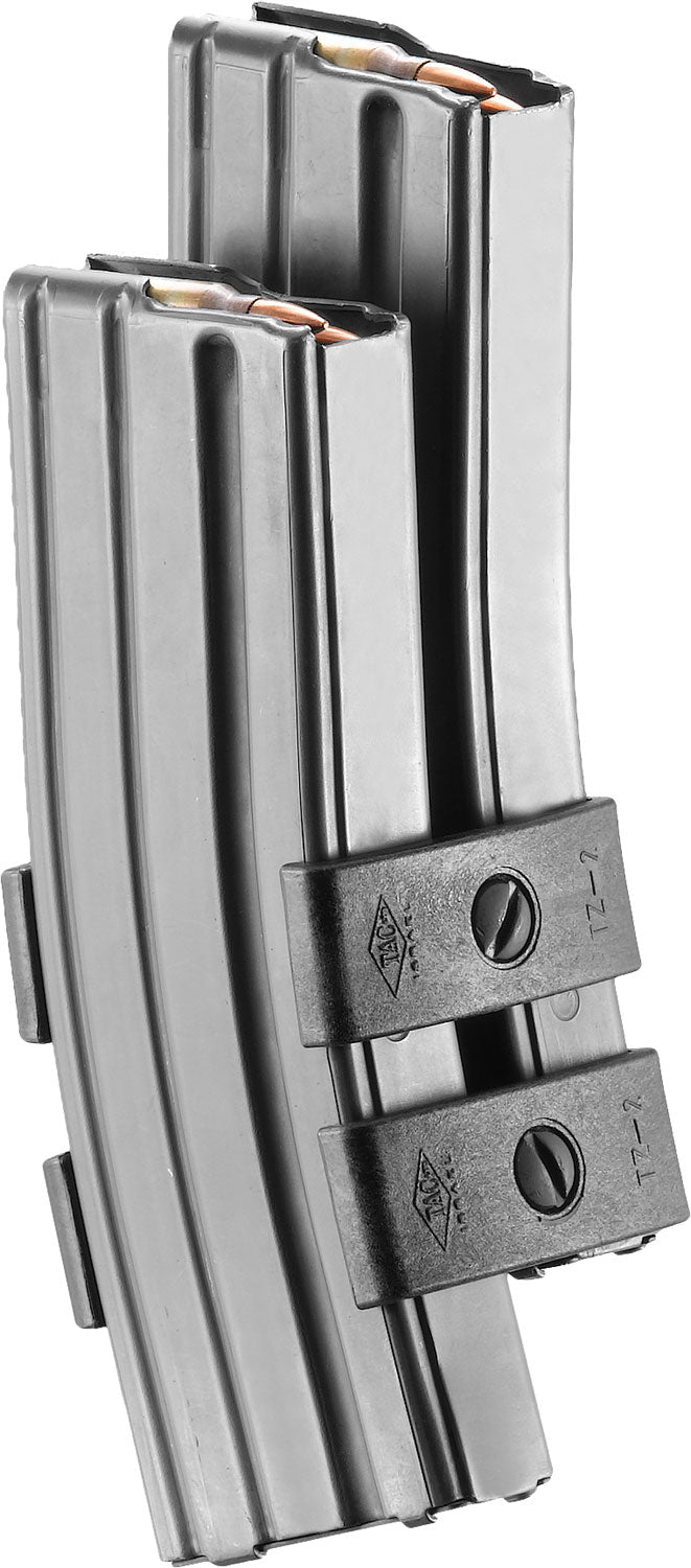 FAB Defense FXTZ2 TZ-2 Magazine Coupler for M16/M4/AR15 AK-47 Galil HK33 Ruger Mini M14 Sig Black Polymer