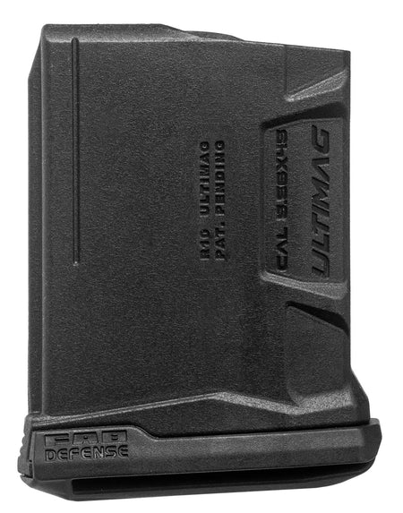 FAB Defense FXUMAGR10 Ultimag 10R 10rd 5.56x45mm NATO Magazine for AR-15/M16/M4 Black Polymer and Steel