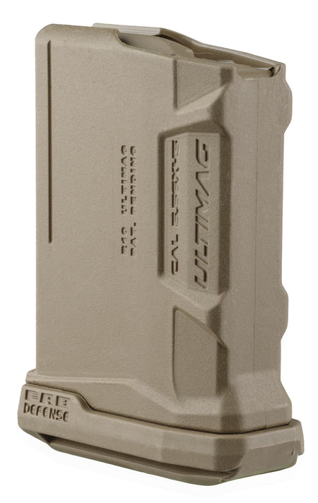 FAB Defense FXUMAGR10T Ultimag 10R 10rd 5.56x45mm NATO Magazine for AR-15/M16/M4 Flat Dark Earth Polymer and Steel