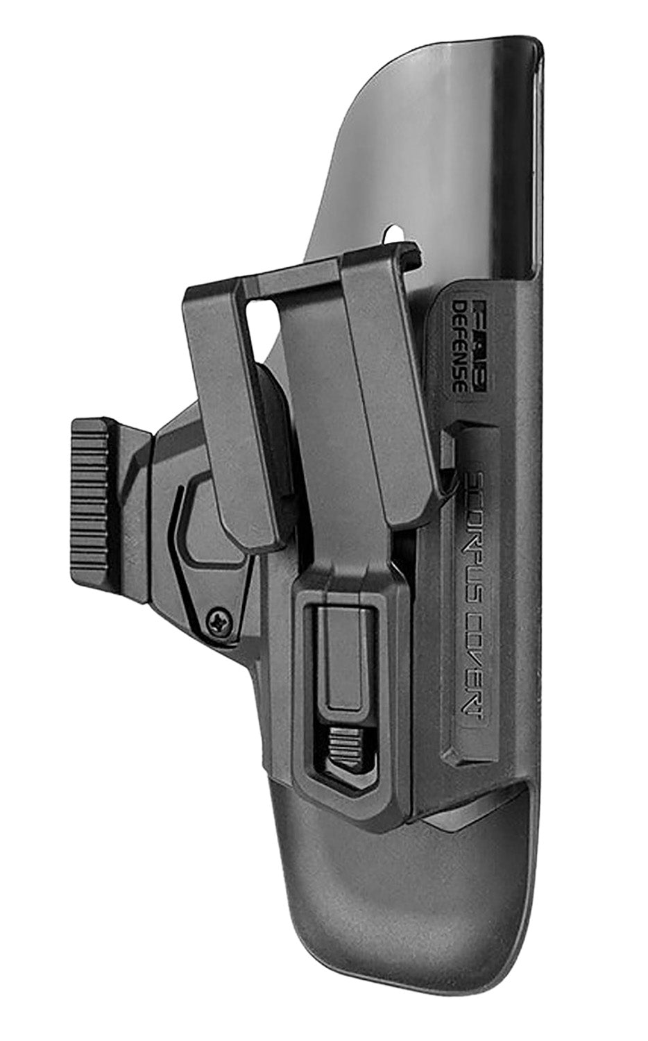 FAB Defense Scorpus Covert IWB Black Polymer Holster Fits Glock 17/19/23/32 Right Hand
