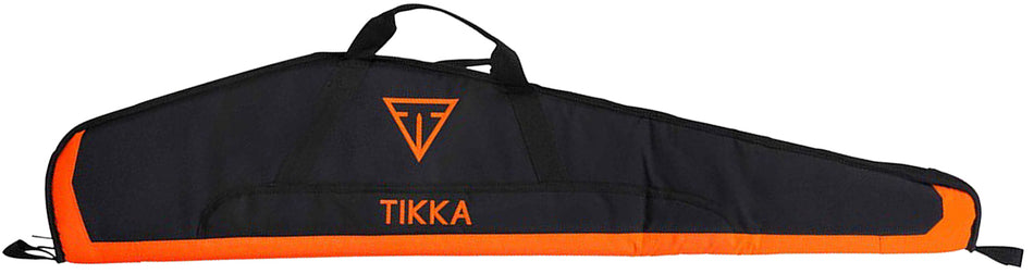 Beretta Tikka X 49" Soft Rifle Case Black/Orange 600D Polyester with Foam Padding