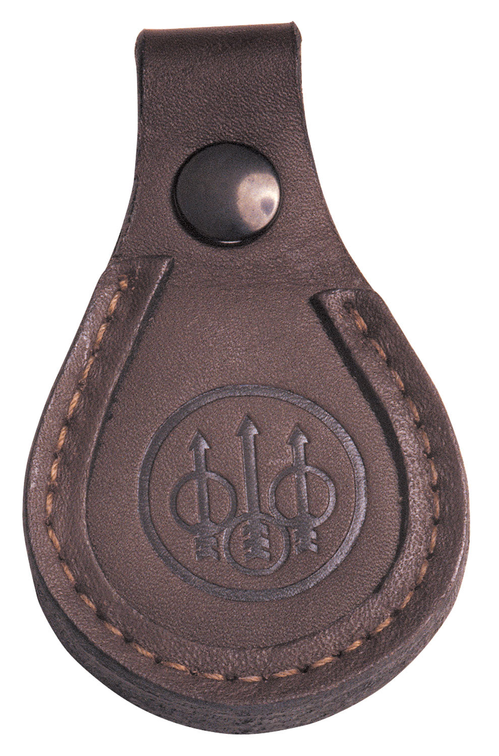 Beretta USA SL0100200085 Leather Barrel Rest Toe Pad Brown 4" x 2.5"