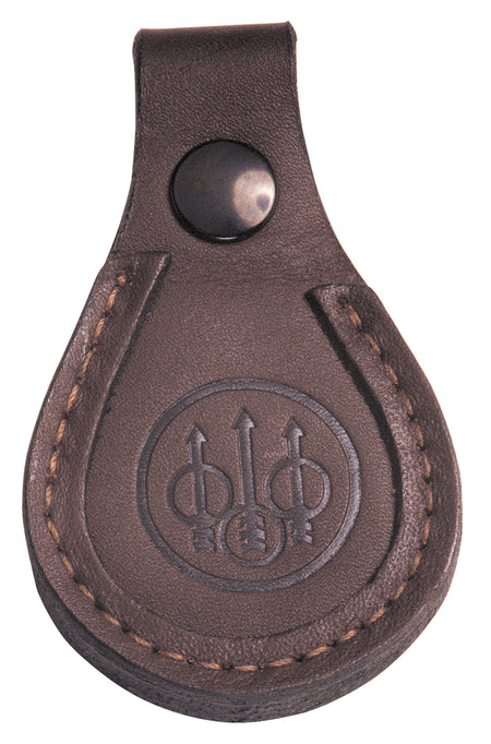 Beretta USA SL0100200085 Leather Barrel Rest Toe Pad Brown 4" x 2.5"